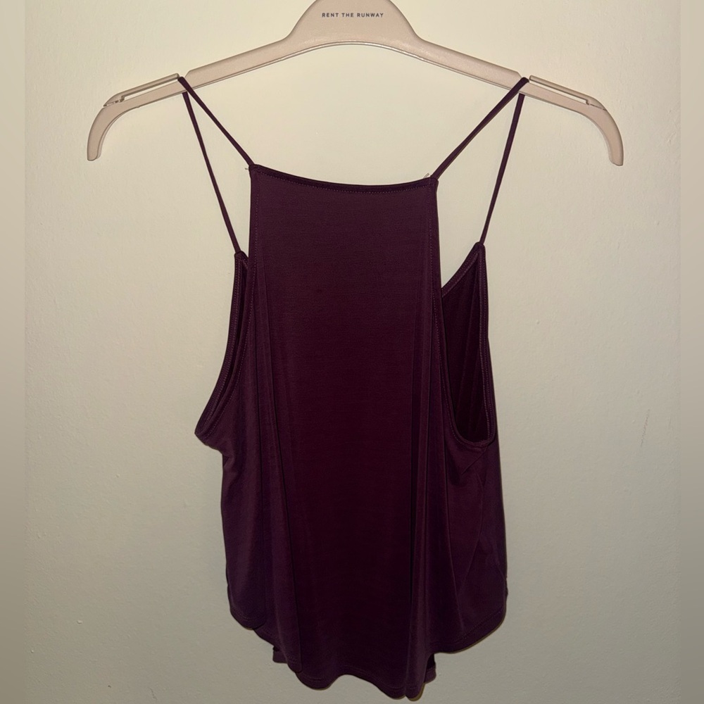 Silence + Noise Deep Purple Camisole